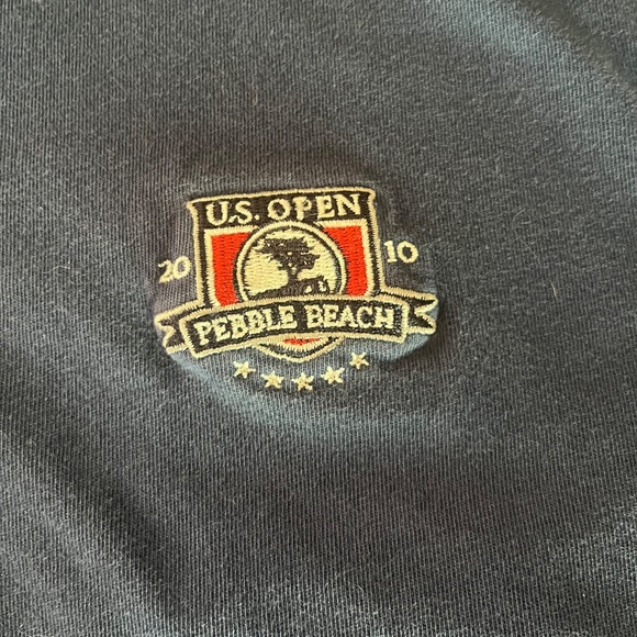 Mens 2010 U.S. Open Pebble Beach Long Sleeve Tee Size XL Navy - Picture 5 of 7
